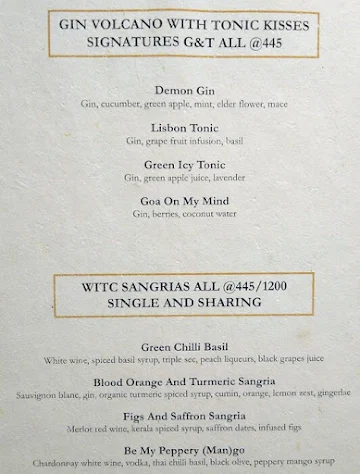 WITC - Wok In The Clouds menu 