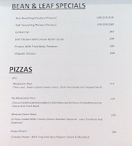 Bean & Leaf Cafe menu 5