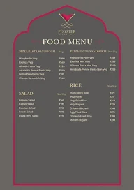 Pegster menu 1