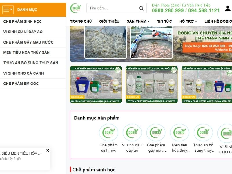 DOBIO VIỆT NAM - Nơi cung cấp chế phẩm EM gốc đảm bảo chất lượng