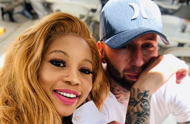 Chad da Don said he was doing great, amid claims he and Kelly Khumalo have broken up.