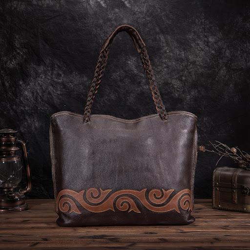 Title 5, Bolso de hombro de lychee de moda, ideal para m...