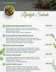 GreenSalad.in menu 1