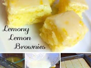 Lemony Lemon Brownies