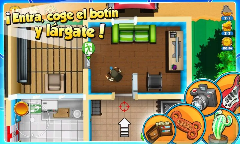   Robbery Bob 2: Double Trouble: captura de pantalla 