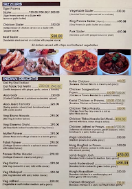 Gigi Park menu 1