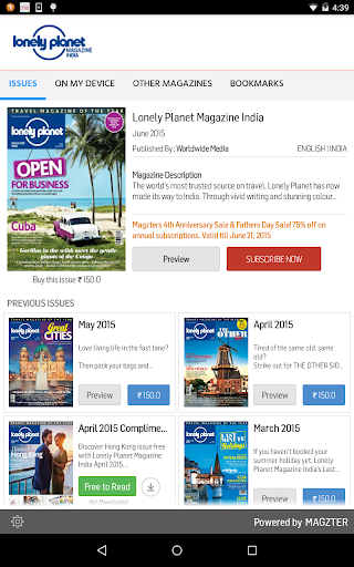 Lonely Planet Magazine India