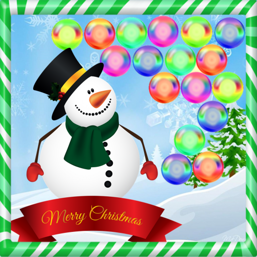 Snowman Bubble shooter