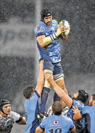 SLOWING DOWN: Victor Matfield of the Bulls