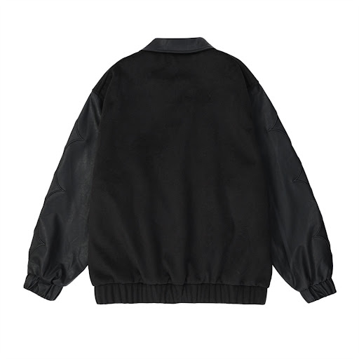 Title 12, Mens Casual Contrast Color Splicing Coat, Styl...