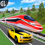 Cover Image of Baixar Car vs Train Real Racing Simulator 1.1 APK