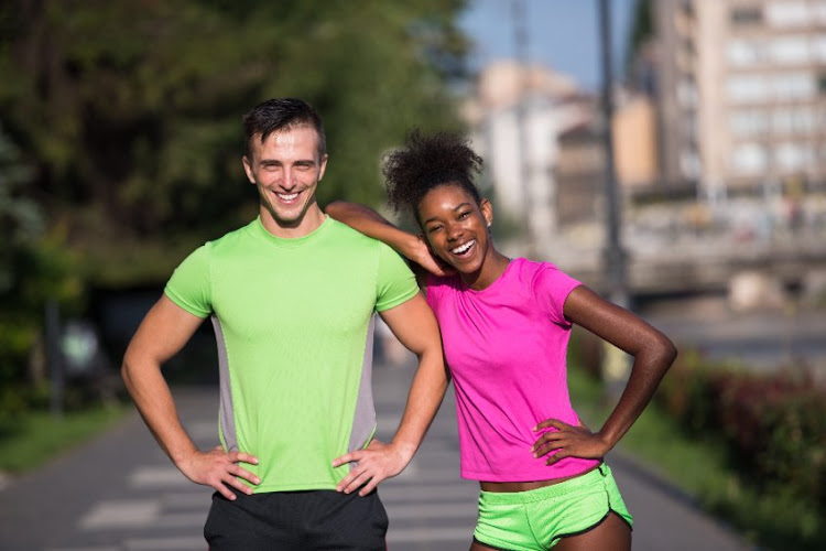 As little as half an hour's exercise a week can protect against depression. Stock photo.