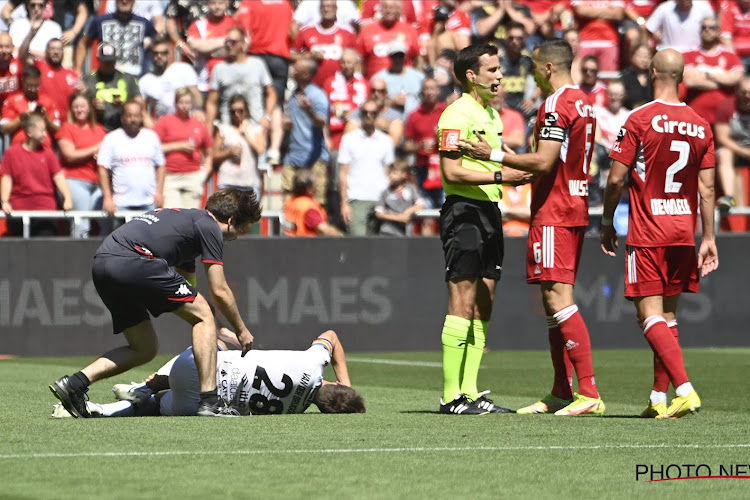 🎥 Toch uitkijken naar uitleg van Referee Department waarom dit geen rood was voor Donnum