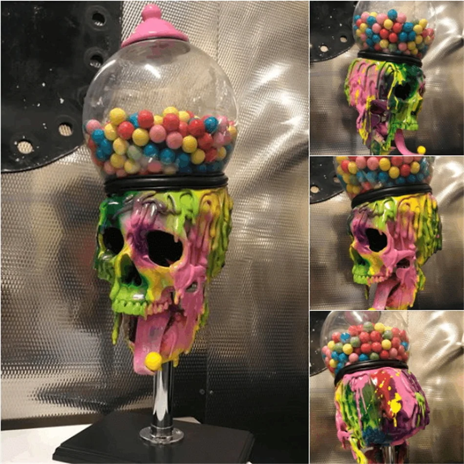 Transparante Halloween snoep pot met deksel. Toon je griezelige lekkernijen. Ideaal voor feesten en decoratie.
