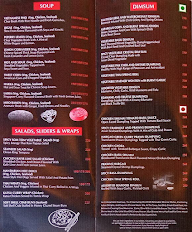 Tasca Oriental cuisine
 menu 2