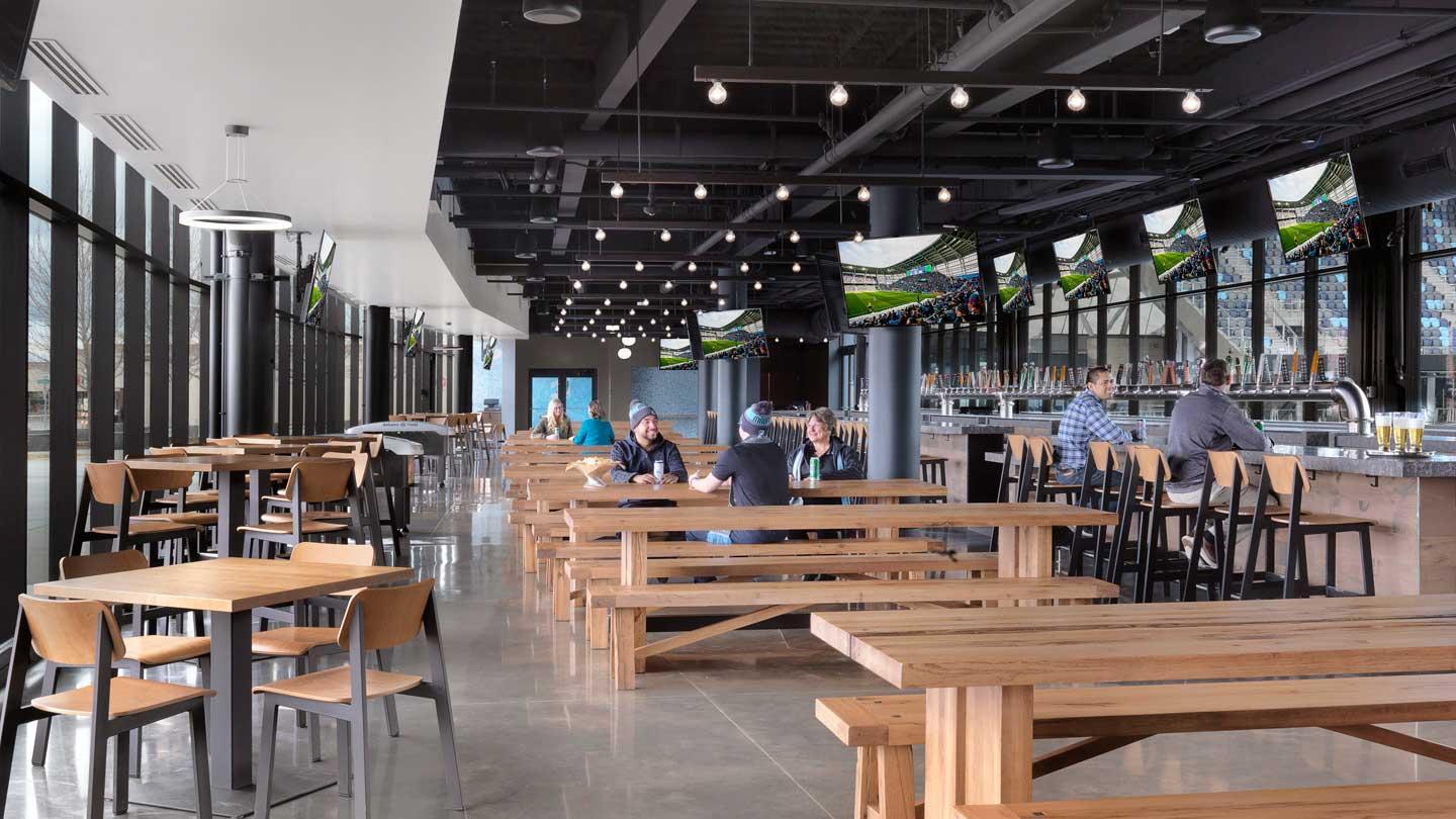 ADA friendly Allianz field for seniors