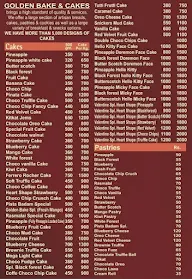 Golden Bake & Cakes menu 5