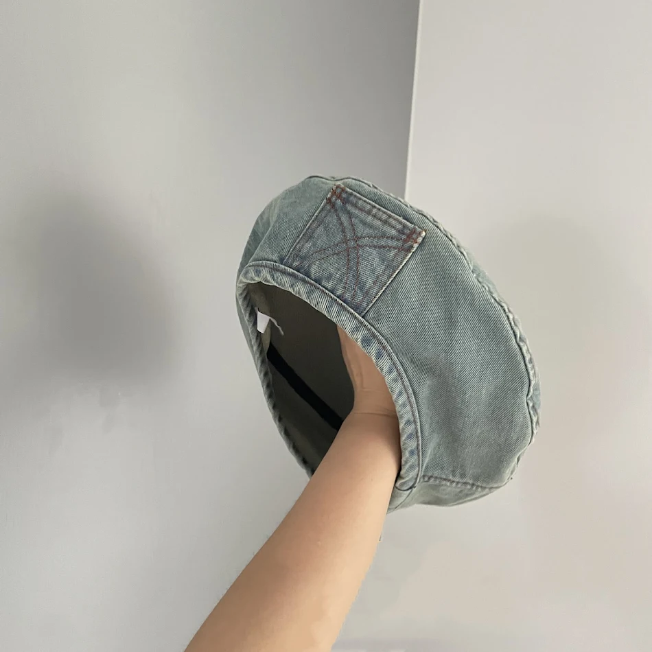 Gorro para niños Boina vaquera para niñas Primavera, otoño y verano
