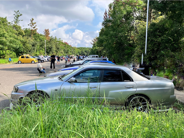スカイラインのドライブ・新舞子サンデー・ならし運転・オフ会・車高調ほしいに関するカスタム事例の投稿画像3枚目
