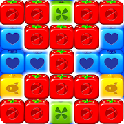 Fruit Cubes Tap Blast  Icon