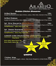 Arabesq menu 3
