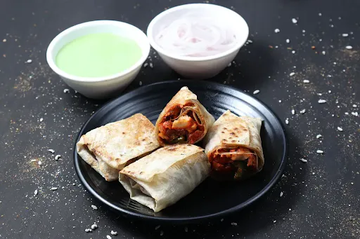 Veg Chicken Tikka Roll