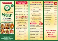 Star Caterers menu 1