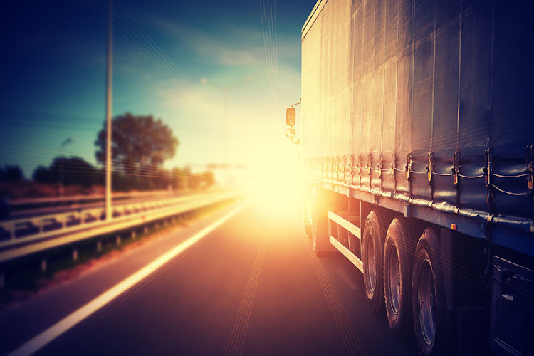 Trucks have blocked the N3 near Harrismith. File photo.