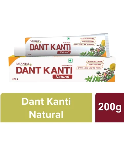 Patanjali Dant Kanti Natural Toothpaste - 200 gm