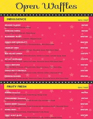 Dreeam Waffles & Shakes menu 1