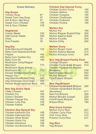 Nandus Chicken menu 1