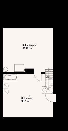 Rytowo dw 39 - Rzut piwnicy