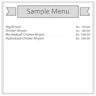 Shama Chicken Biryani menu 1