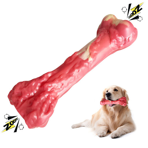 Title 1, Large Dog Molar Stick Bite Resistant Rubber Che...