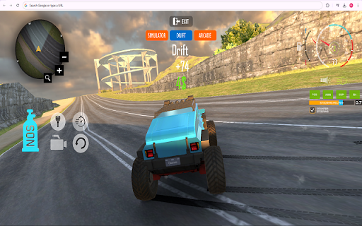 Off Road 4x4 Jeep Simulator: Turbo Blazing Challenge screenshot 5