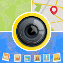 GPS Camera with Map Timestamp