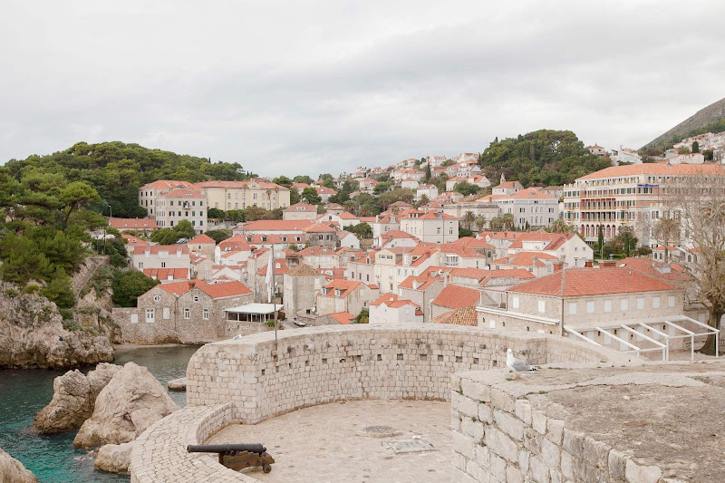 A cannon is part of the defense Old Dubrovnik used throughout the ages. 