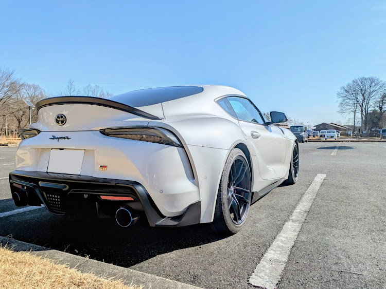 スープラのバックシャンな愛車・2月もよろしくお願いします・バレンティテール・A90・GRに関するカスタム事例の投稿画像1枚目