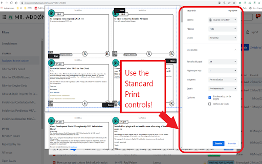 QR Issue Card Printer PRO for JIRA Cloud