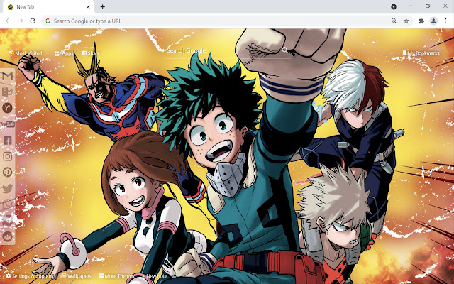 Mi Héroe Academia Fondo de pantalla