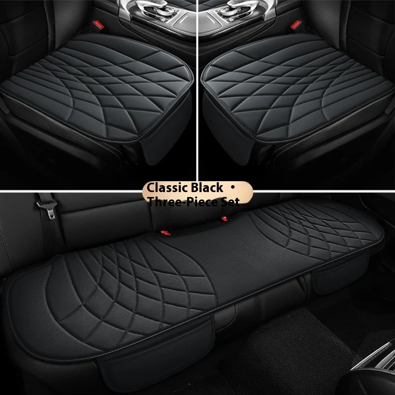 Universele lederen semi-omsluitende premium vijfzits autostoelhoezen, voor bescherming, comfort en een luxueuze uitstraling.