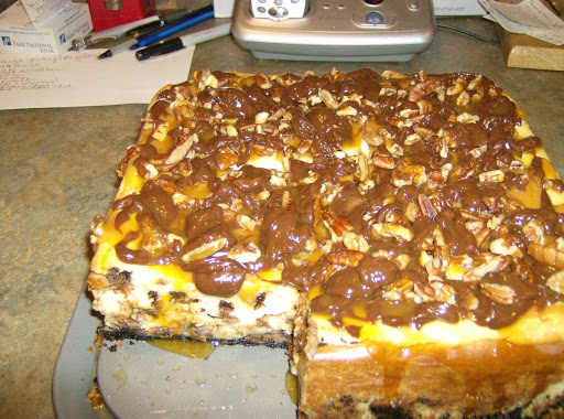 Topping for Fudge Truffle Turtle Cheesecake