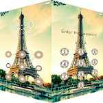 Cover Image of Tải xuống AppLock Theme Eiffel Tower 1.0.0 APK