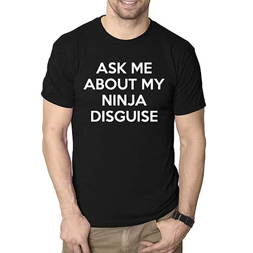 Title 5, Round Neck MenS Short-Sleeved Creative Spoof T...