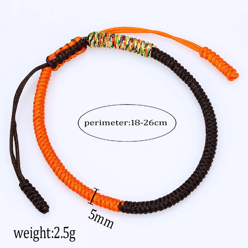 Title 1, Bracelet tibétain fait main avec nœud Jin Gang,...