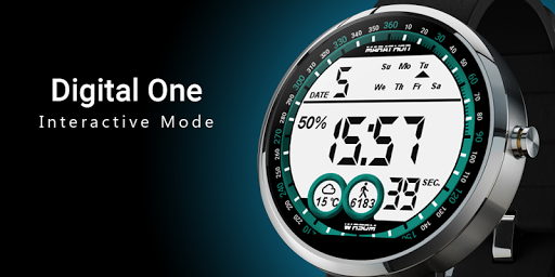 Digital One Watch Face