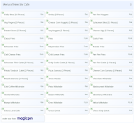 New Slv Cafe menu 3