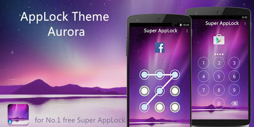 AppLock Theme Aurora