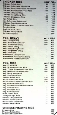 Junkyard Food Eatery menu 5