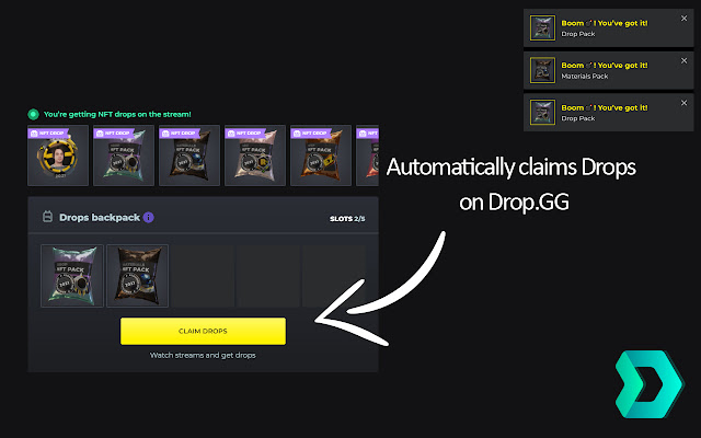 Drop.GG Auto-Clicker. chrome extension